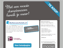 Tablet Screenshot of barbecueschotels.nl